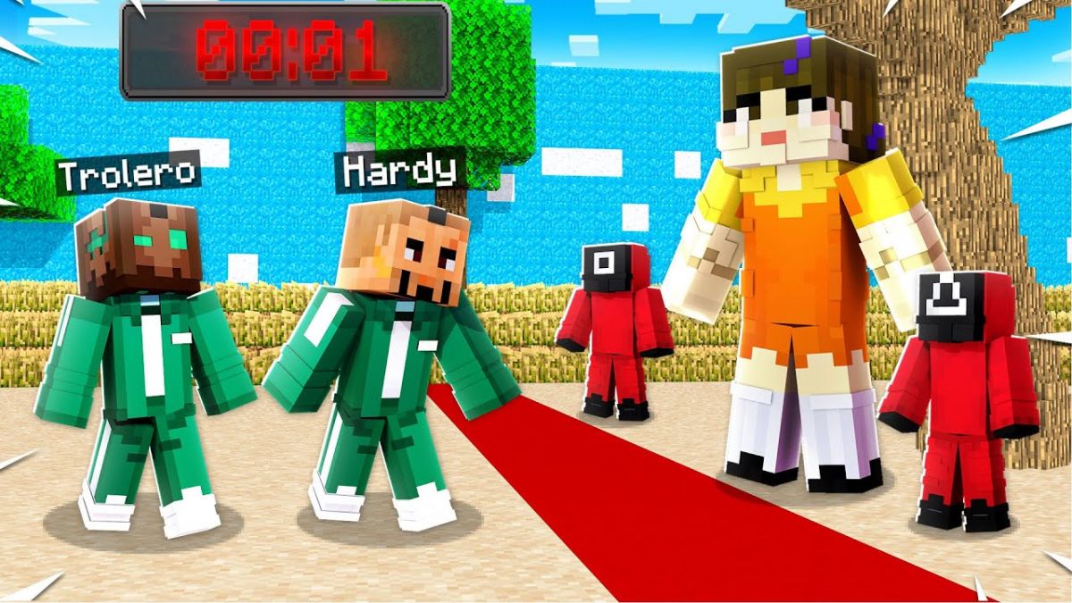 Squid Game-Minecraft | We update our recommendations daily, the latest and  most fun game applications | CdGameClub.com