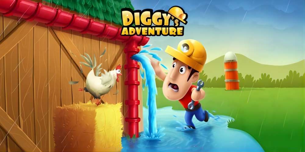 Diggy's Adventure: Pipe Games
