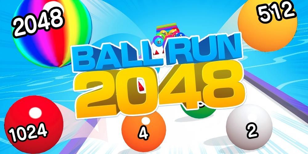 Ball Run 2048