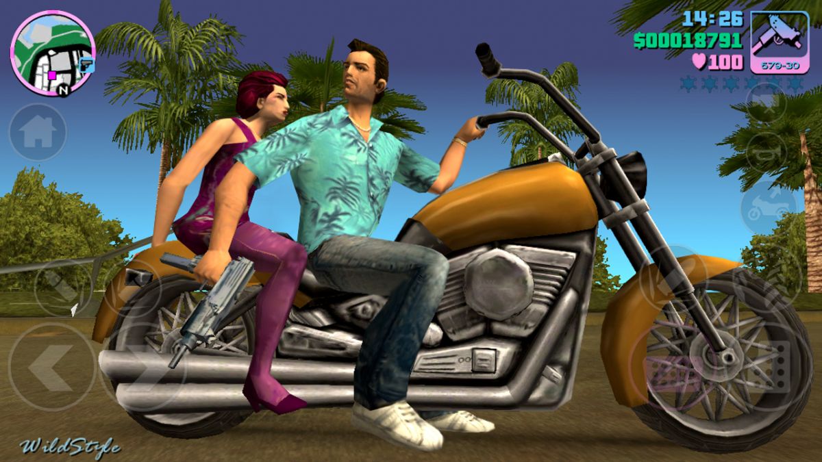 vice city game playing